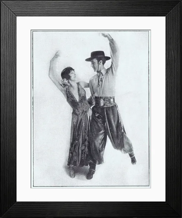 Framed Print : The dancing act of Fowler and Tamara in the Piccadilly Revel Framed Print : The dancing act of Fowler and Tamara in the Piccadilly Revel
