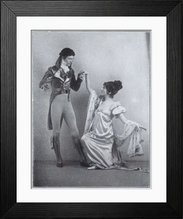 Framed Print : Sonia Alexander and Tom Devine in the cabaret show Supper Ti Framed Print : Sonia Alexander and Tom Devine in the cabaret show Supper Ti