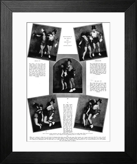 Framed Print : How to do the Gorilla Dance (1927) Framed Print : How to do the Gorilla Dance (1927)