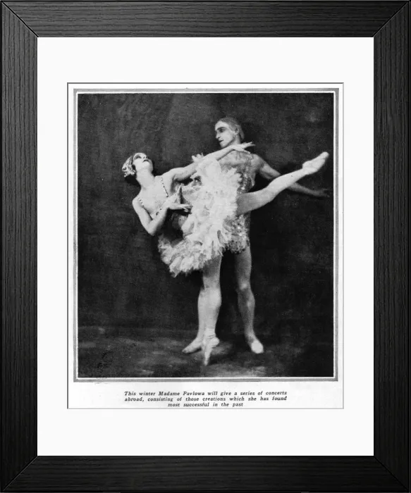 Framed Print : Madame Pavlova (1927) Framed Print : Madame Pavlova (1927)