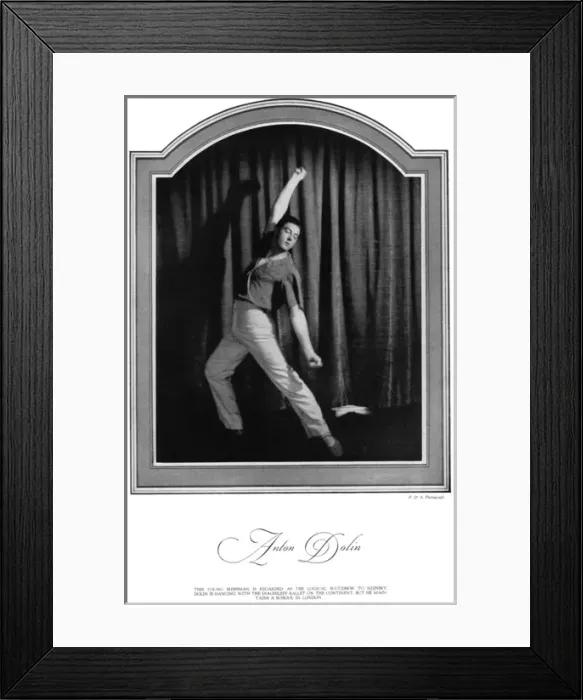 Framed Print : Anton Dolin (1926) Framed Print : Anton Dolin (1926)