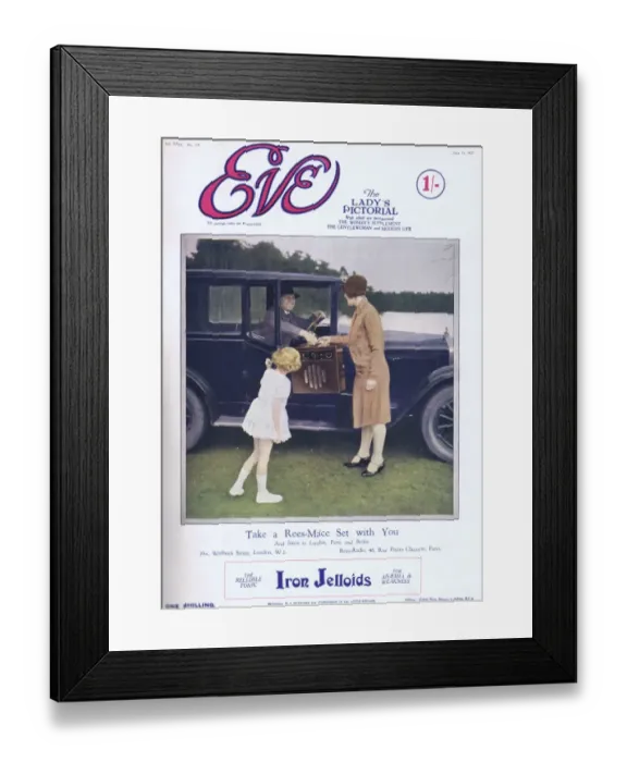Framed Print : Cover of Eve Magazine 11 May 1927 Framed Print : Cover of Eve Magazine 11 May 1927