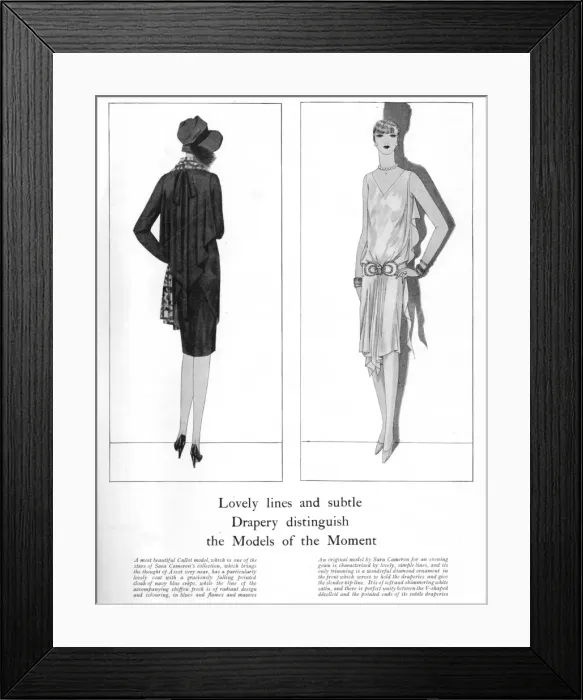 Framed Print : New summer fashion models from Sara Camerons London salon Framed Print : New summer fashion models from Sara Camerons London salon