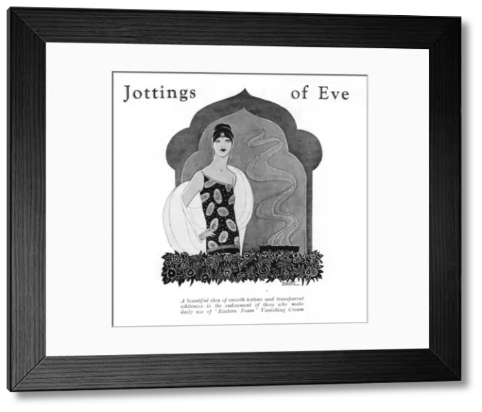 Framed Print : Jottings of Eve Sketch, 1927 Framed Print : Jottings of Eve Sketch, 1927