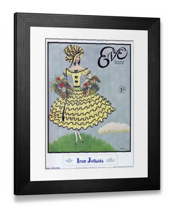 Framed Print : Cover of Eve Magazine 6 July 1927 Framed Print : Cover of Eve Magazine 6 July 1927