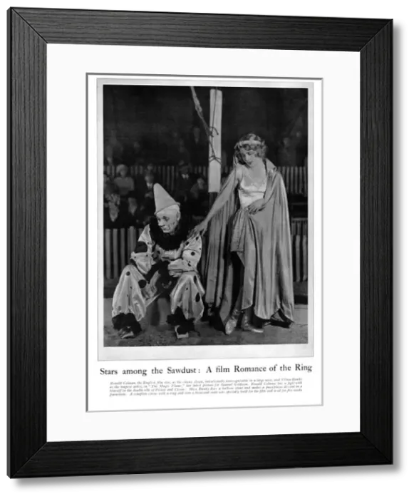 Framed Print : Ronald Coleman and Vilma Blanky in the MGM film Romance of a Framed Print : Ronald Coleman and Vilma Blanky in the MGM film Romance of a