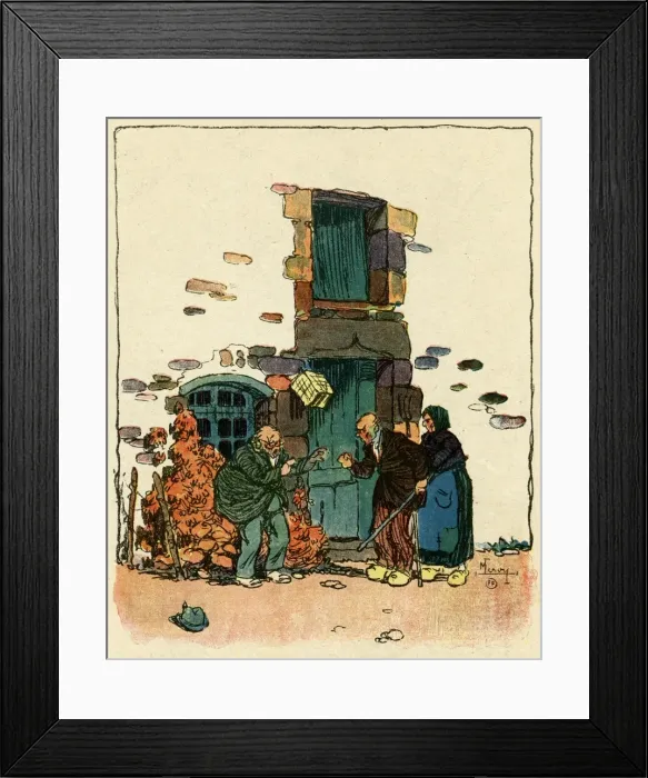 Framed Print : Cartoon, The best evidence, WW1 Framed Print : Cartoon, The best evidence, WW1