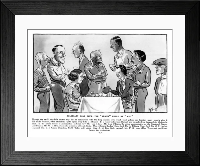 Framed Print : Dolgelley Golf Club Framed Print : Dolgelley Golf Club