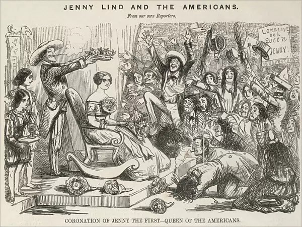 Jenny Lind  /  Punch 1850