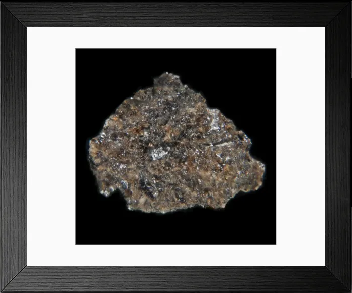 Framed Print : Moon rock fragment Framed Print : Moon rock fragment
