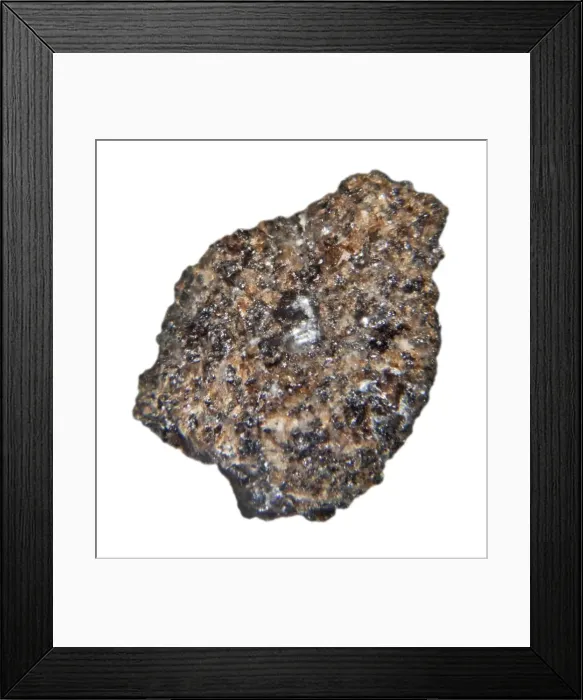 Framed Print : Moon rock fragment Framed Print : Moon rock fragment