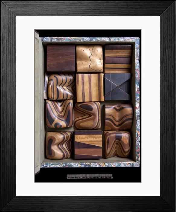 Framed Print : Thomas Sopwiths Geological Model Set Framed Print : Thomas Sopwiths Geological Model Set