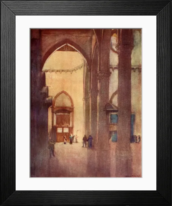 Framed Print : Italy - Florence - Interior of Basilica of Santa Croce Framed Print : Italy - Florence - Interior of Basilica of Santa Croce