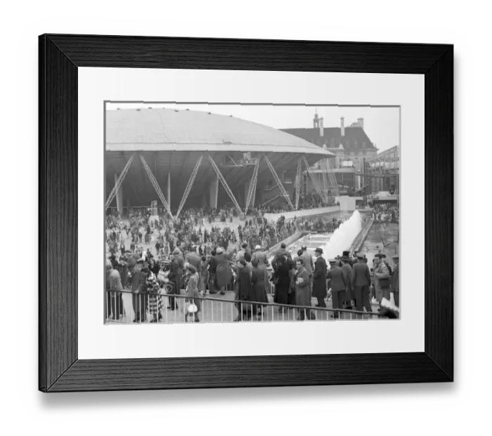 Framed Print : Festival of Britain site, London Framed Print : Festival of Britain site, London