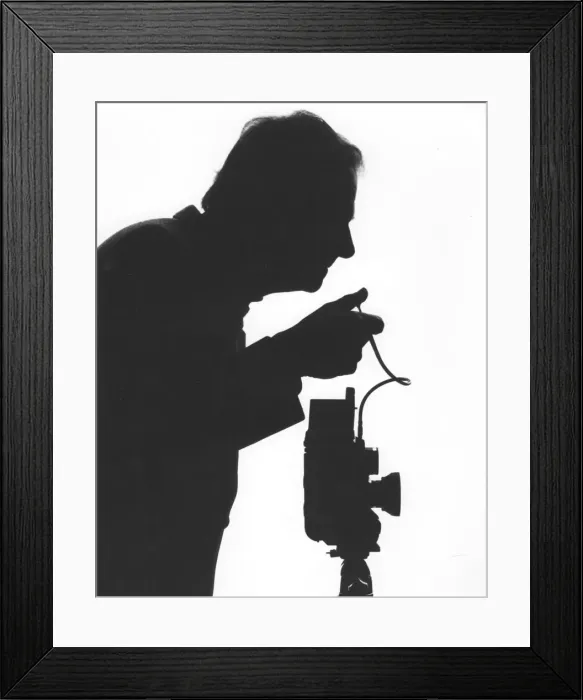 Framed Print : Silhouette of photographer (Alan Greeley) Framed Print : Silhouette of photographer (Alan Greeley)