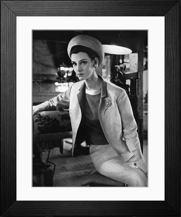 Framed Print : Silk suit by H. B. Popper Framed Print : Silk suit by H. B. Popper