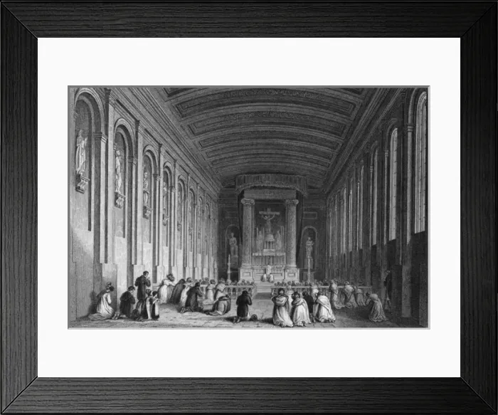 Framed Print : Interior, Church of the Carmelite Friary, Dublin, Ireland Framed Print : Interior, Church of the Carmelite Friary, Dublin, Ireland