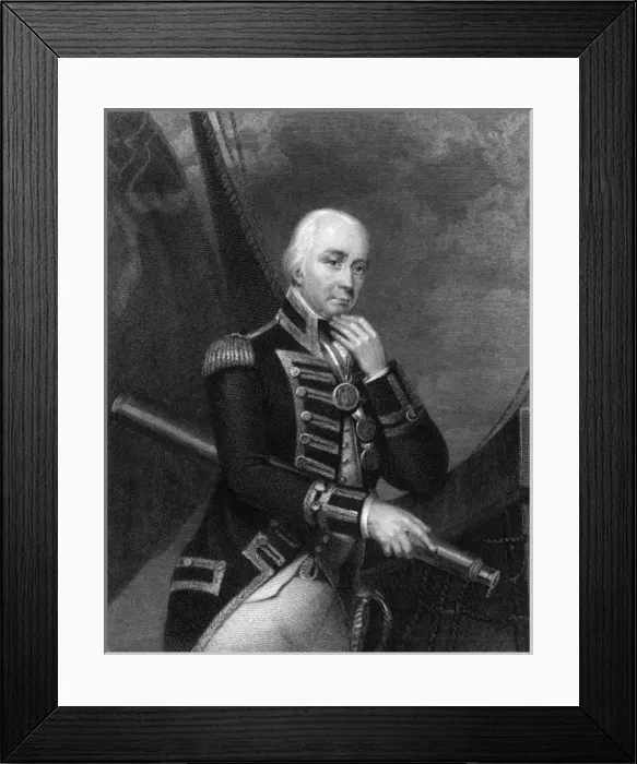 Framed Print : Vice Admiral Lord Cuthbert Collingwood Framed Print : Vice Admiral Lord Cuthbert Collingwood