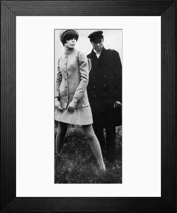 Framed Print : Sixties winter fashions Framed Print : Sixties winter fashions