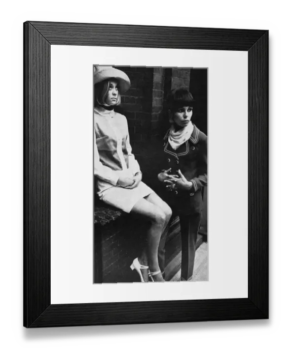 Framed Print : Sixties fashions Framed Print : Sixties fashions
