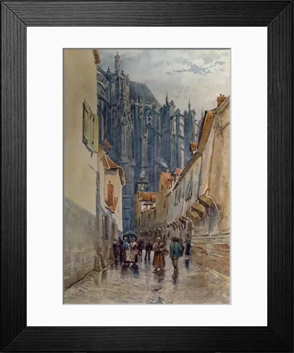 Framed Print : Beauvais, East end of the cathedral, 1247, France Framed Print : Beauvais, East end of the cathedral, 1247, France