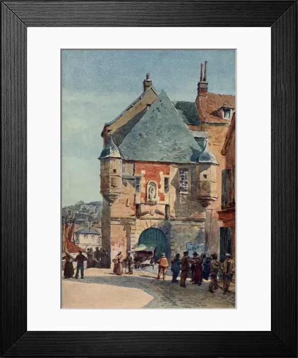 Framed Print : Honfleur, Harbour Gateway, France Framed Print : Honfleur, Harbour Gateway, France