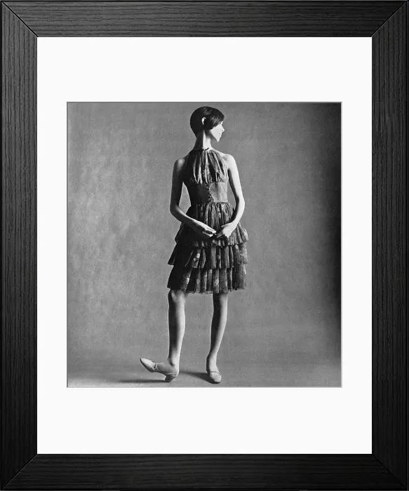 Framed Print : Jane and Jane dress, 1965 Framed Print : Jane and Jane dress, 1965
