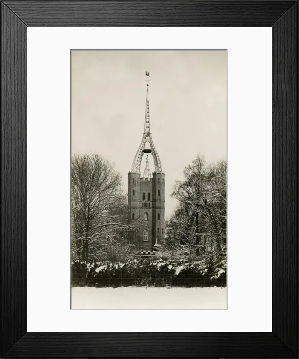 Framed Print : The Waterloo Tower, Quex Park Framed Print : The Waterloo Tower, Quex Park
