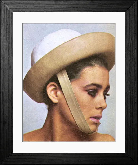 Framed Print : Leather Breton by Chez Elle Framed Print : Leather Breton by Chez Elle