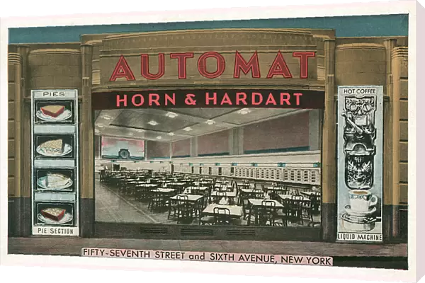 Horn & Hardart Automat, New York City, USA