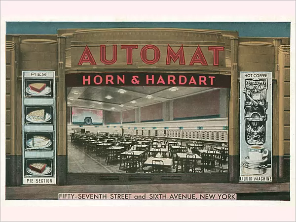 Horn & Hardart Automat, New York City, USA