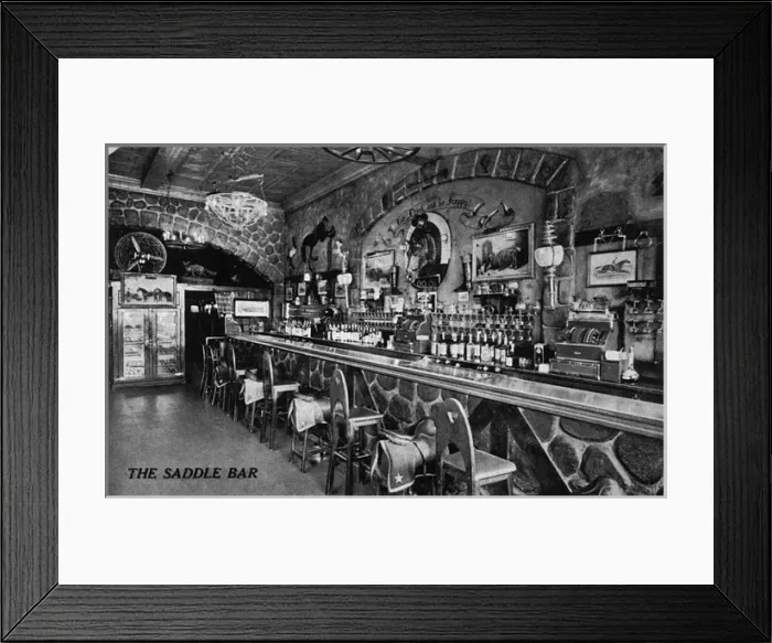 Framed Print : Saddle Bar, Jack Delaneys, New York City, USA Framed Print : Saddle Bar, Jack Delaneys, New York City, USA