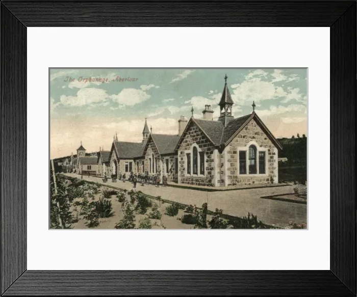 Framed Print : Aberlour Orphanage, Charlestown of Aberlour, Morayshire Framed Print : Aberlour Orphanage, Charlestown of Aberlour, Morayshire