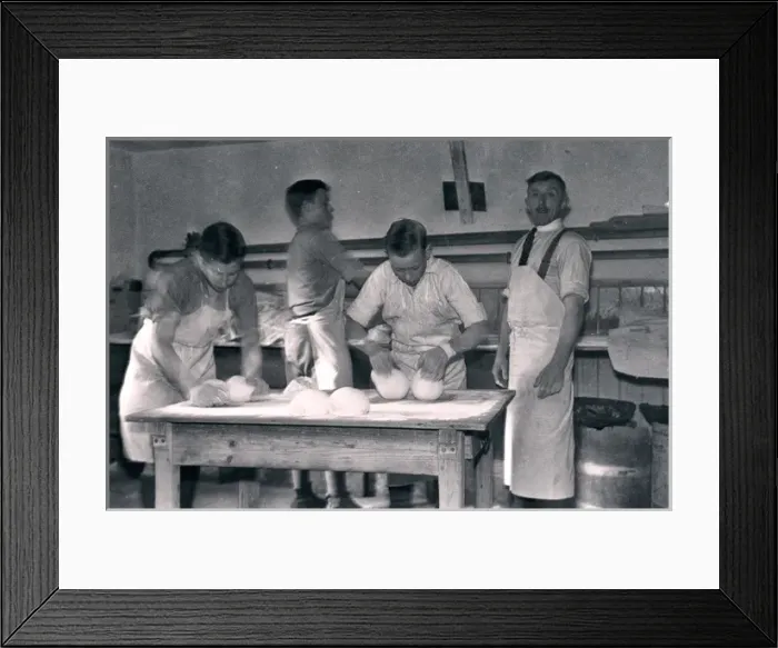 Framed Print : Royal Albert Orphanage, Bagshot, Surrey - baking Framed Print : Royal Albert Orphanage, Bagshot, Surrey - baking