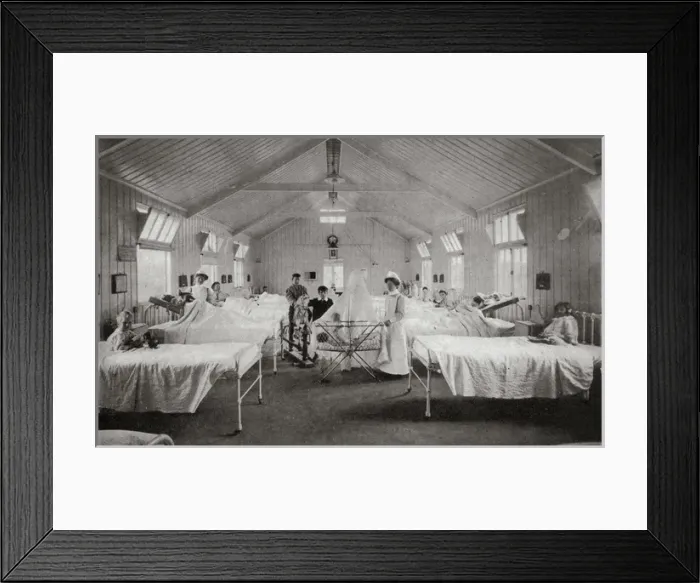 Framed Print : War at Lord Mayor Treloar Cripples Home, Alton, Hampshire Framed Print : War at Lord Mayor Treloar Cripples Home, Alton, Hampshire
