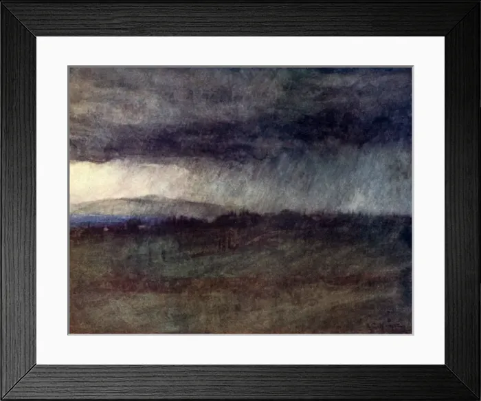 Framed Print : A Spring storm sweeping over the Valley of River Arno, Italy Framed Print : A Spring storm sweeping over the Valley of River Arno, Italy