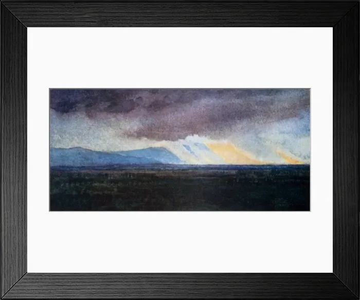 Framed Print : The Plain of the River Arno from Bellosguardo, Italy Framed Print : The Plain of the River Arno from Bellosguardo, Italy