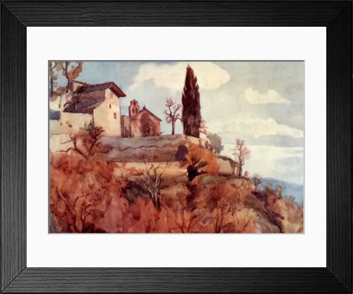 Framed Print : Church of Santa Maria delle Grazie -near Stia, Italy Framed Print : Church of Santa Maria delle Grazie -near Stia, Italy