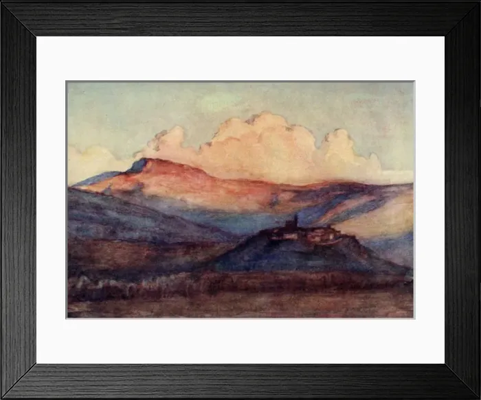 Framed Print : La Verna, Italy - at sunset Framed Print : La Verna, Italy - at sunset
