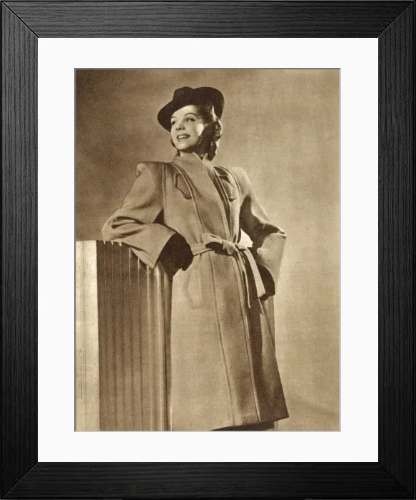 Framed Print : Utility coat, 1942 Framed Print : Utility coat, 1942