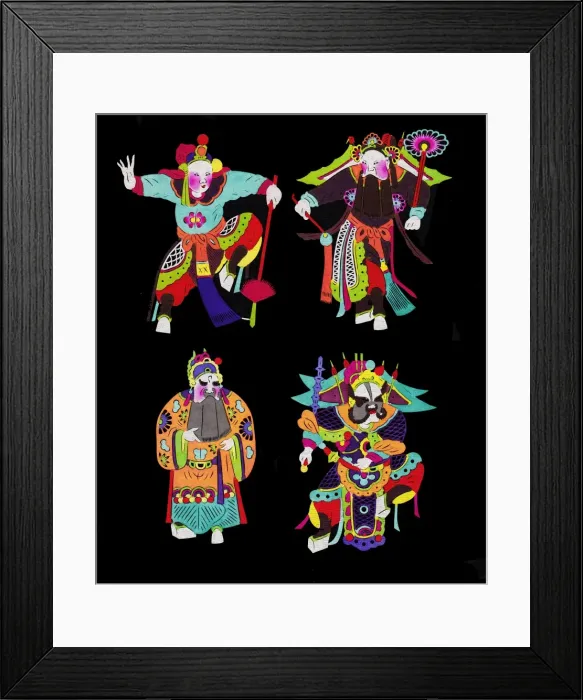 Framed Print : Chinese paper cuts, or Jianzhi Framed Print : Chinese paper cuts, or Jianzhi