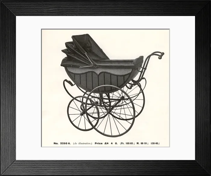 Framed Print : Baby Carriage Framed Print : Baby Carriage