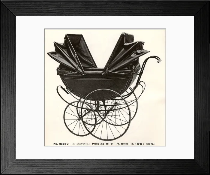 Framed Print : Baby Carriage Framed Print : Baby Carriage