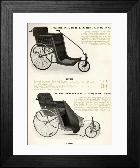 Framed Print : Baby Carriage Framed Print : Baby Carriage