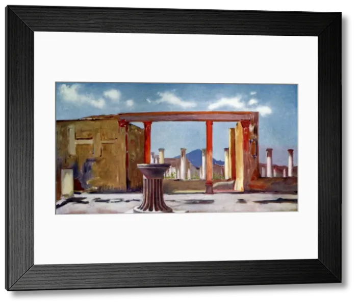 Framed Print : House of the Faun - Pompeii, Italy Framed Print : House of the Faun - Pompeii, Italy
