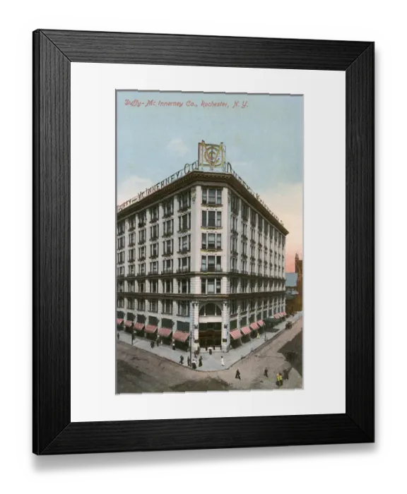Framed Print : Department store, Rochester, New York State, USA Framed Print : Department store, Rochester, New York State, USA