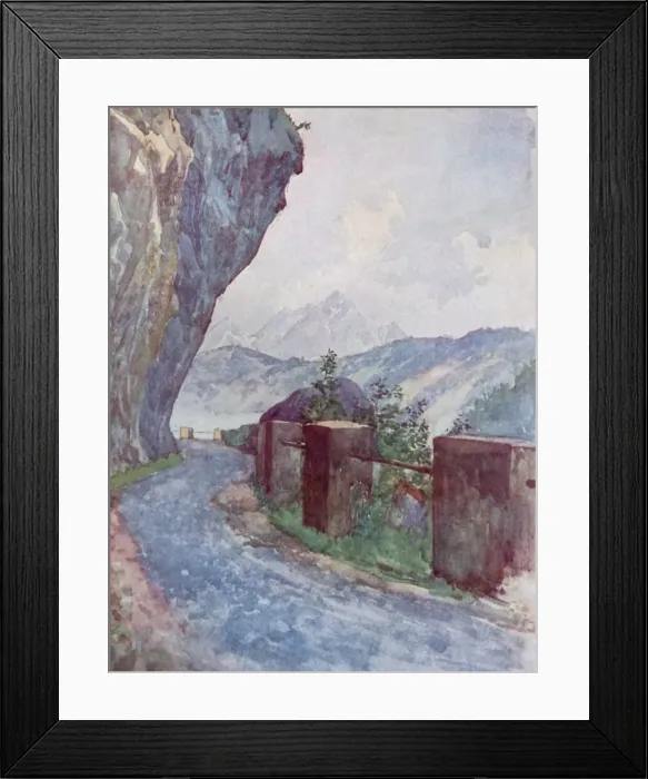 Framed Print : Alpine Pass, Italy Framed Print : Alpine Pass, Italy