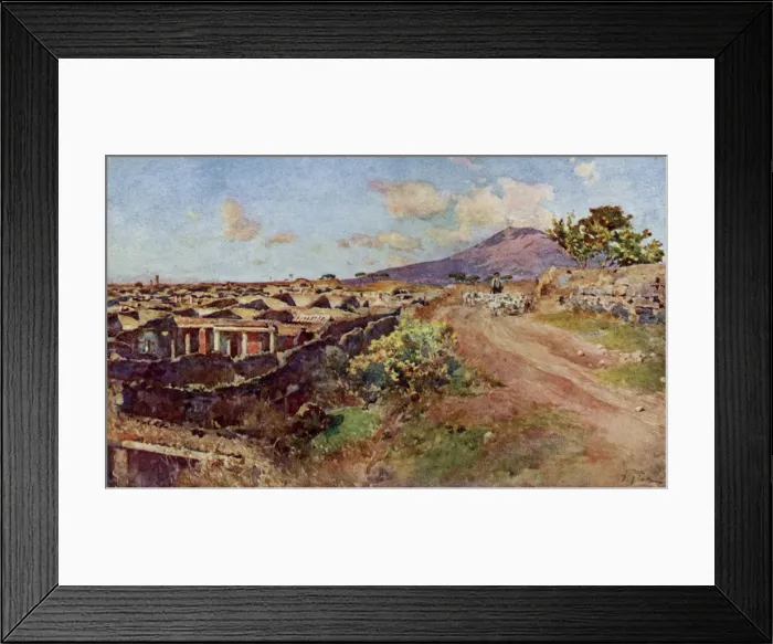 Framed Print : Pompeii, Italy Framed Print : Pompeii, Italy