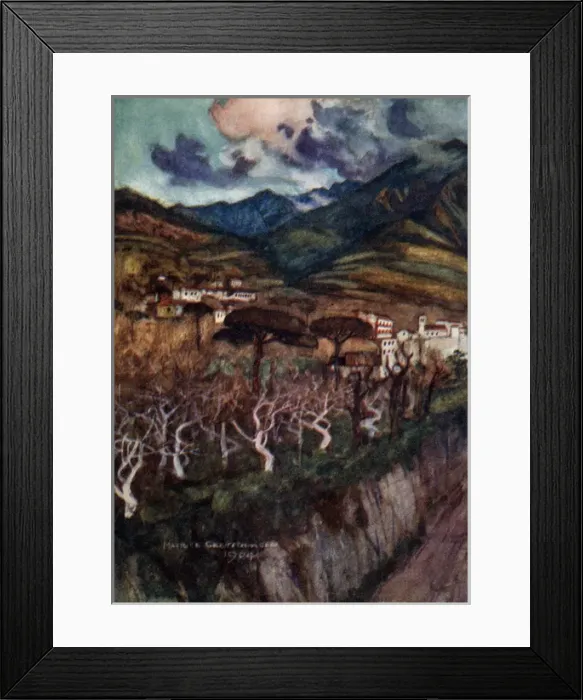 Framed Print : Monte Faito, Castellammare, Italy Framed Print : Monte Faito, Castellammare, Italy