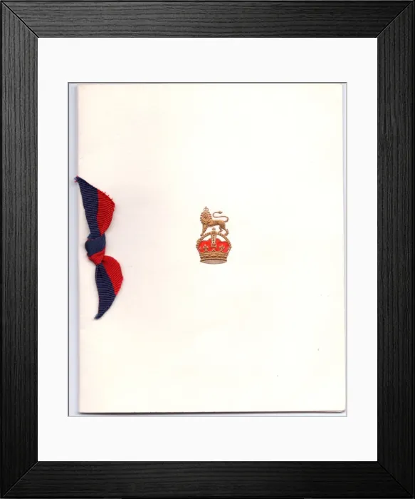Framed Print : Christmas and New Year card, British War Office Framed Print : Christmas and New Year card, British War Office